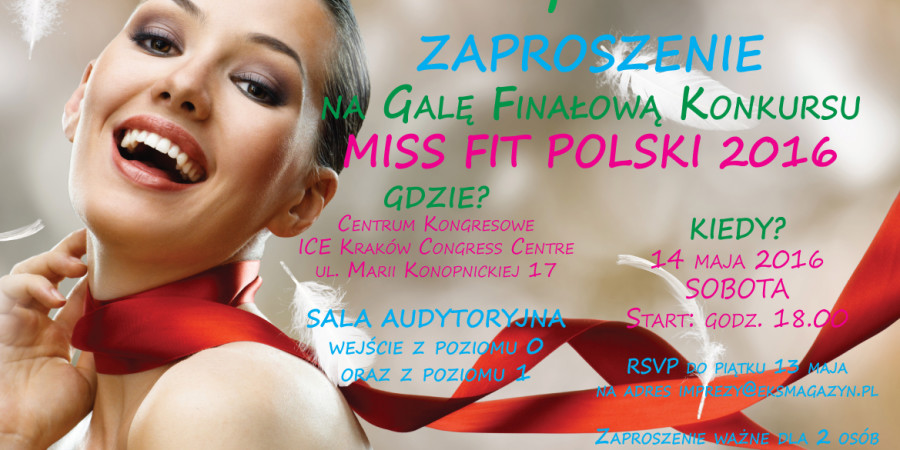 MISS FIT Polski wybiorą w Krakowie