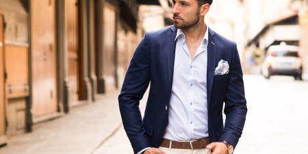 Detale w męskiej garderobie