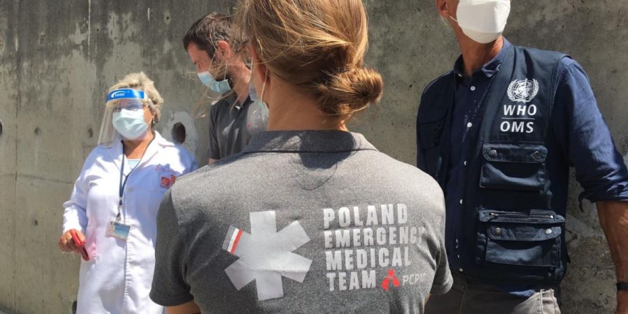 Przez 2 miesiące wspierali Libańczyków w walce z COVID-19, medycy z PCPM wracają do Polski