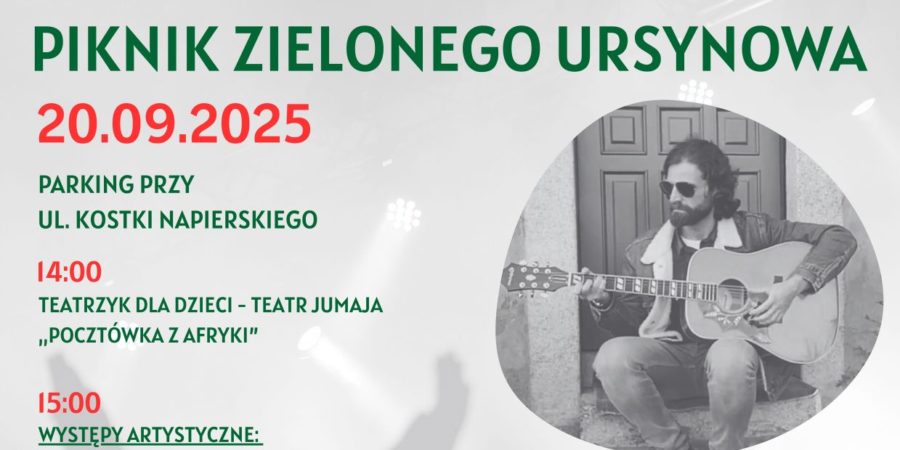 Piknik Zielonego Ursynowa już 20 września!